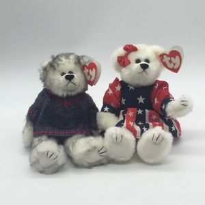 Franny and Fairbanks ty beanie babies generation 3